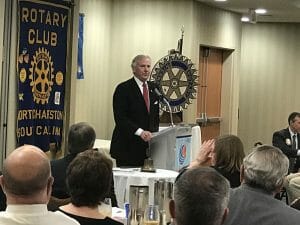 Gov. Henry McMaster at North Charleston Lunch Rotary