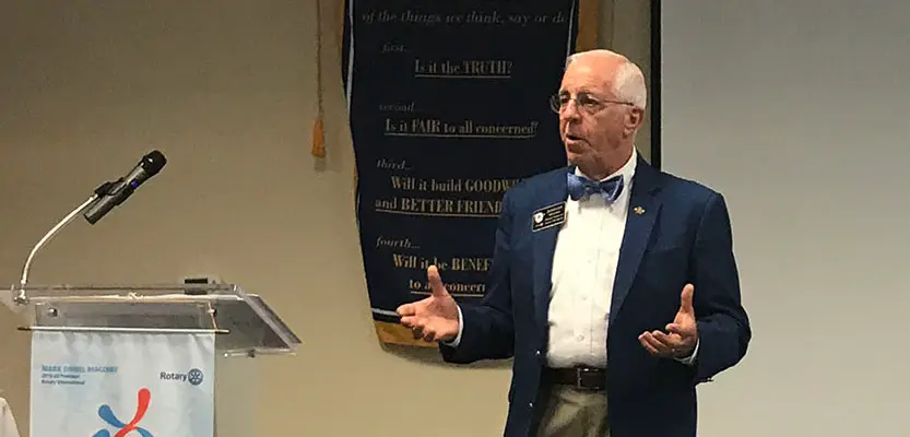 Read more about the article District Governor Visit and Foundation Supporters Recognized