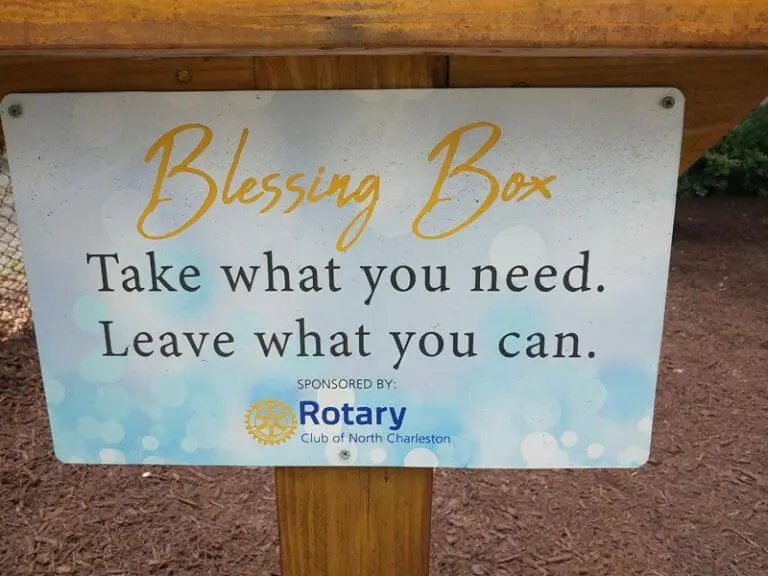 photo of North Charleston Rotary Blessing Box